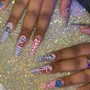 Full bling nail