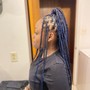 Large Knotless Braids