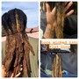 **WICKS/Trunks/Bonks = (Loc Combining)** 5inch to 10inches locs (#2 to #8 Big locs)