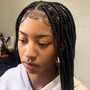 6 stitch braids w hair