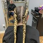 Straight Back Braids