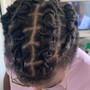 Loc retwist and style