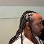 Half head locs