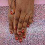 Pedicure ( regular nail polish)