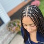 Small Knotless Box Braids