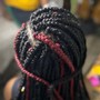 Medium Box Braids