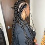 Braid down for a wig or sew in