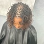 Human Hair Crochet with Microlinks