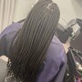 Medium Box Braids