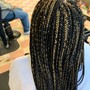 Medium Box Braids