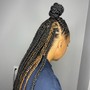 Boho Knotless Braids (med)