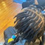 Insta locs Mid Back