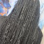 Small Knotless Braids