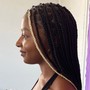 Small Knotless Braids