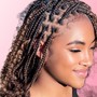 Small knotless braids