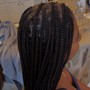 Medium Knotless Braids