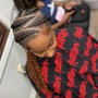 Smedium Knotless Box Braids