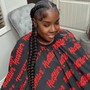 2 feed in braids