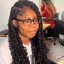 Smedium Knotless Box Braids