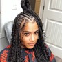 Tribal flip braids/Versatile braids