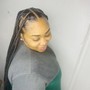 10 feed in braids