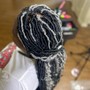 Knotless box braids