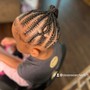 Kid's Braids W/ Weave