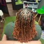 Invisible locs/ plugTwist bob $170