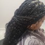 Kid's box or knotless braids