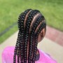 Feed-ins/ Stitch Braids