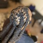 Shampoo and Loc Re-twist