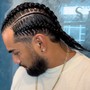 Men's box braids