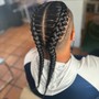 8-10 Feed In Braids