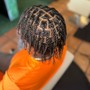 2 Strand Twist(Full Head, Low Taper fade)