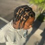 Men’s Box Braids (Undercut Only)