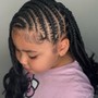 Feed In Stitch Braid Ponytail