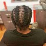 Loc retwist(short shoulder length