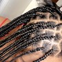 Medium Knotless Braids