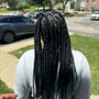 Medium Knotless Braids