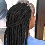 Bora braids medium mid back