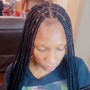 Smedium Knotless Braids