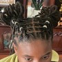 Kid's loc retwist