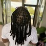 Kid loc retwist & style