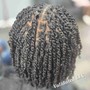 Men Twist Free Part -Full Head