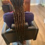 Small Knotless Braids