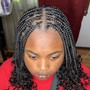 Feed ins(5-8 braids)