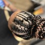 Medium knotless Braids