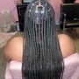 Knotless braids ( Medium )