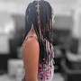 Med Knotless or Box Braids Retouch.