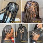 Boho Knotless Bob $150 ($20 deposit)